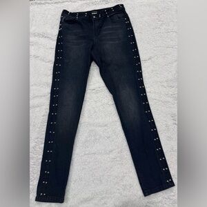 Studded Dark Wash Jeans